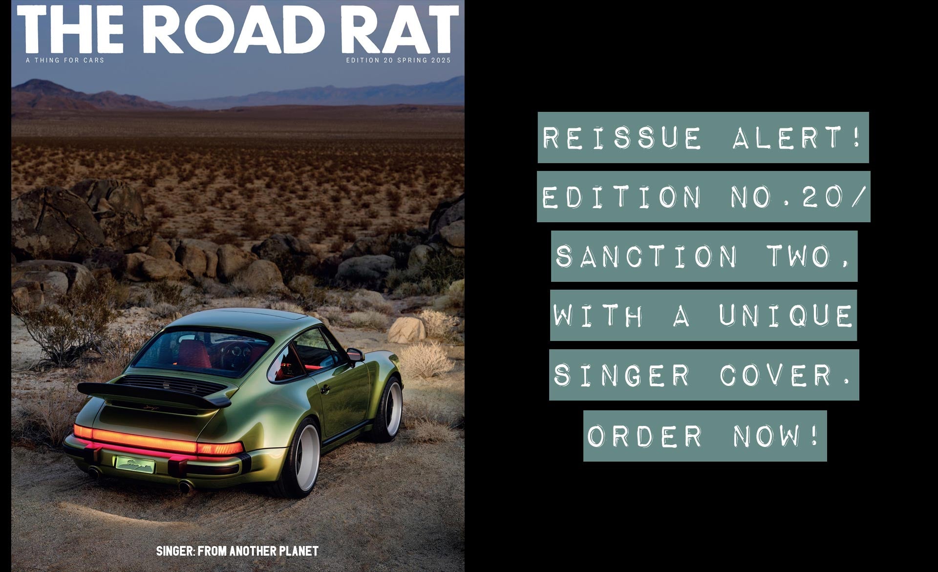 The Road Rat Magazine | A Thing For Cars