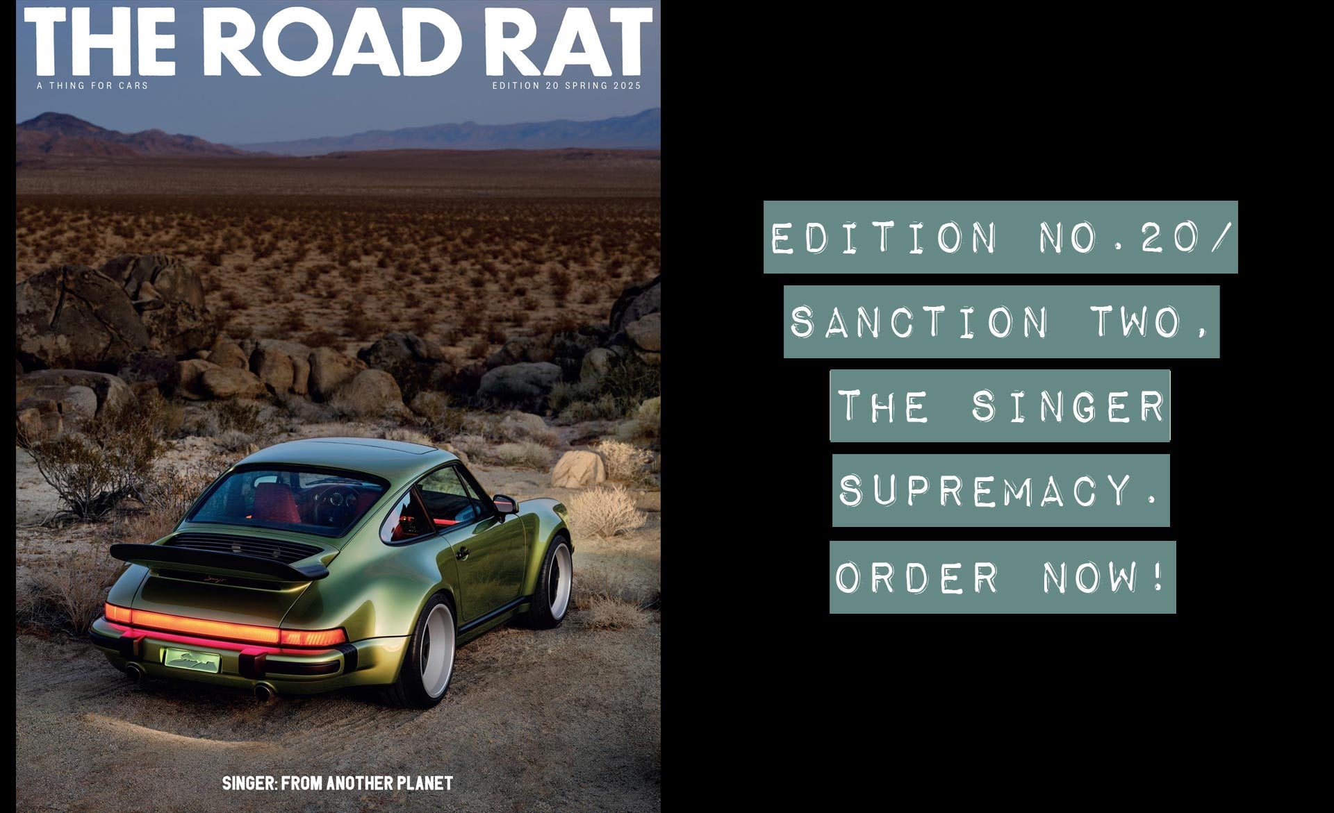 The Road Rat Magazine | A Thing For Cars